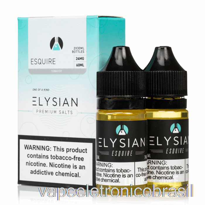 Vape Recarregável Esquire - Sais Elísios - 60ml 12mg